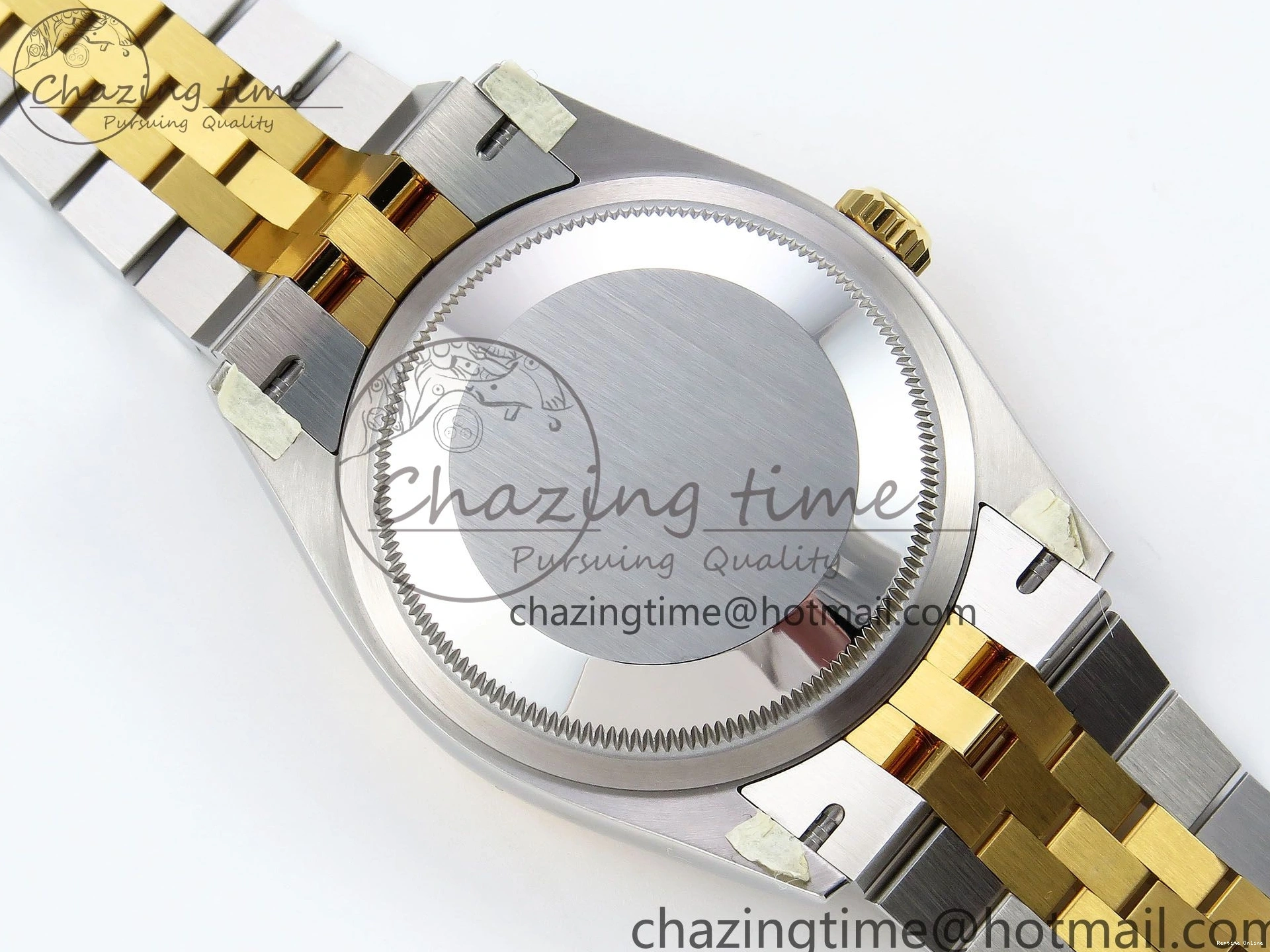 0418 Effortless DateJust 36 126233 Clean 1:1 Best Edition 904L Steel YG Textured Diamonds Dial on SS YG Jubilee Bracelet VR 1500